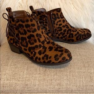Cheetah Ankle Booties